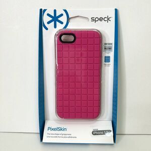 Speck Apple iPhone 5 5S 2016 Pixel Skin Cover Case Pink -NEW